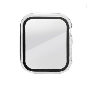 Onn Clear Bumper With Screen Protector For Apple Watch 41mm